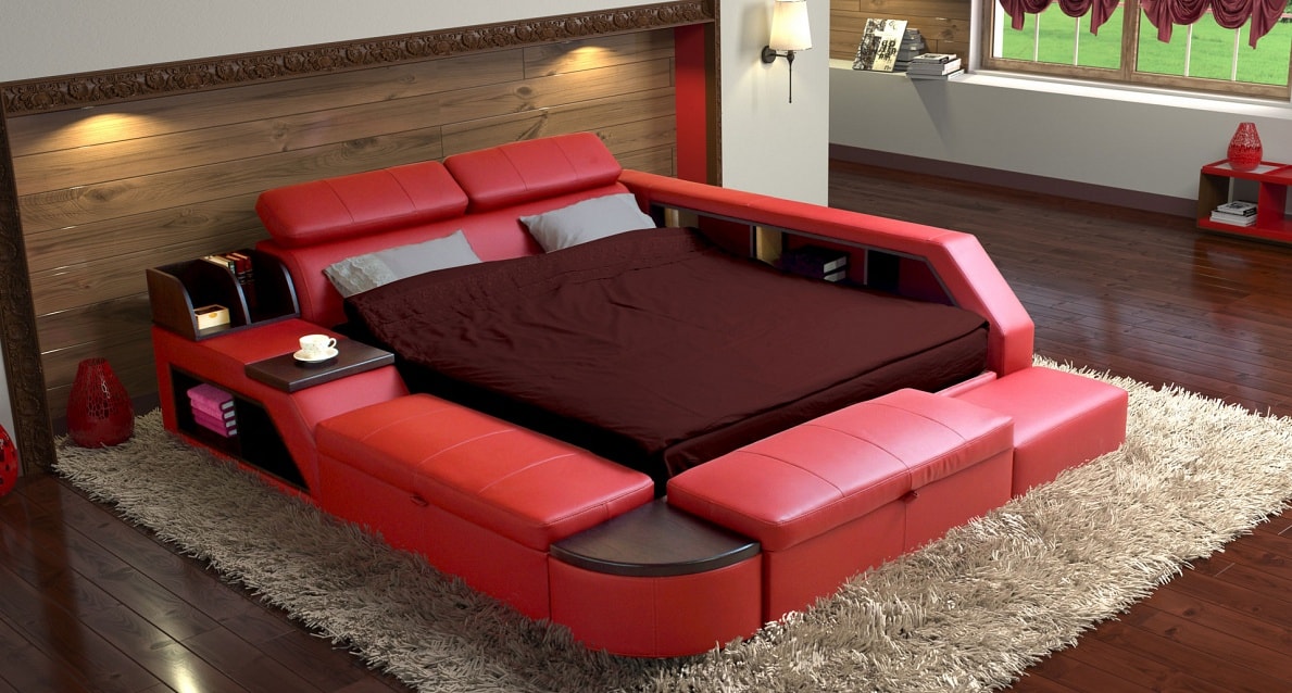 кровать в стиле модерн